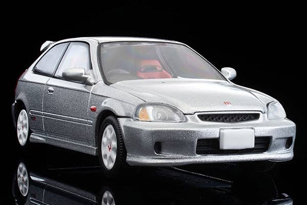LV-N165d Honda Civic Type R (Silver) 99 Year Model Tomytec Auto a Escala Diecast - Imagen 10
