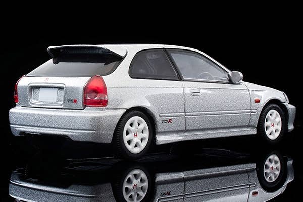 LV-N165d Honda Civic Type R (Silver) 99 Year Model Tomytec Auto a Escala Diecast - Imagen 11