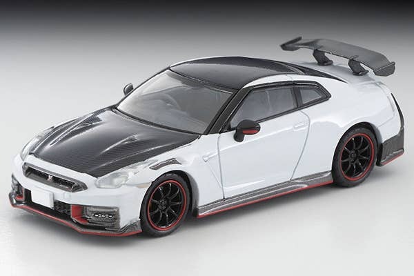 LV-N317b NISSAN GT-R NISMO Special Edition 2024 Model (White) Tomytec Auto a Escala Diecast - Imagen 2