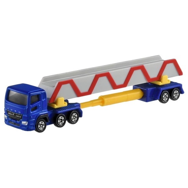 140 Mitsubishi Fuso Super Great Pole Trailer Takara Tomy Auto a Escala Diecast - Imagen 2