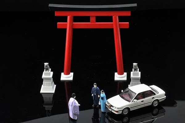 Diocolle 64 #Car Snap 03a Hatsumode (New Year) Tomytec Auto a Escala Diecast - Imagen 3