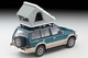 LV-N206c Mitsubishi Pajero Mid-Roof Wide VR Option Parts Equipped Vehicle (Green/Beige) 1991 Model With Tent And Figure Tomytec Auto a Escala Diecast miniatura 4