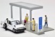 Diocolle 64 # Car Snap 04a: Taxi Stand Tomytec Auto a Escala Diecast miniatura 2