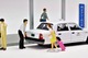 Diocolle 64 # Car Snap 04a: Taxi Stand Tomytec Auto a Escala Diecast miniatura 6