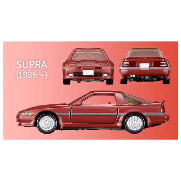 Tomica Premium Toyota SUPRA 3 MODELS Collection Takara Tomy Auto a Escala Diecast - Imagen 3