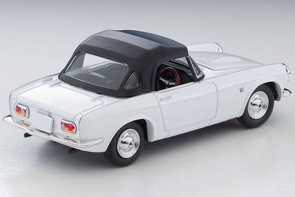 LV-200c Honda S800 Closed Top (White) Tomytec Auto a Escala Diecast - Imagen 3