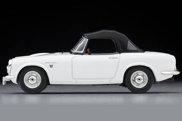 LV-200c Honda S800 Closed Top (White) Tomytec Auto a Escala Diecast - Imagen 4
