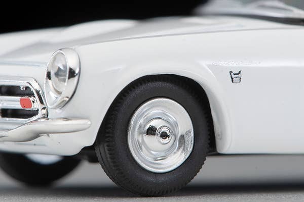 LV-200c Honda S800 Closed Top (White) Tomytec Auto a Escala Diecast - Imagen 8