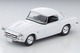 LV-200c Honda S800 Closed Top (White) Tomytec Auto a Escala Diecast miniatura 10