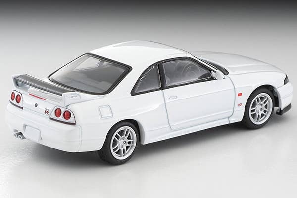 LV-N308c Nissan Skyline GT-R V-spec N1 (White) 1995 Model Tomytec Auto a Escala Diecast - Imagen 3