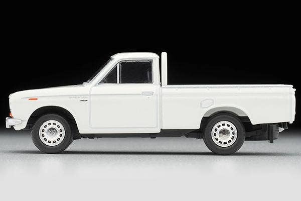 LV-195c Datsun Truck 1300 Deluxe (White) with Figure Tomytec Auto a Escala Diecast - Imagen 6