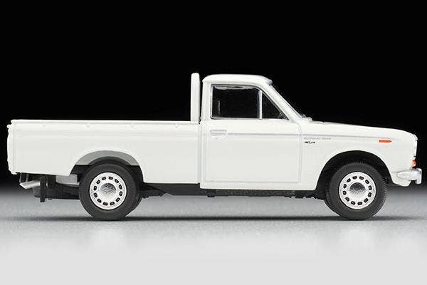 LV-195c Datsun Truck 1300 Deluxe (White) with Figure Tomytec Auto a Escala Diecast - Imagen 7