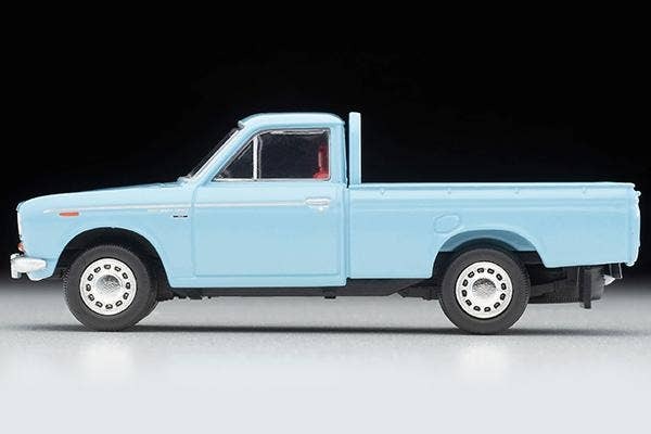 LV-195b Datsun Truck 1500 Deluxe (Light Blue) with Figure Tomytec Auto a Escala Diecast - Imagen 6