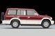 LV-N206b Mitsubishi Pajero Mid Roof Wide VR (Red/Beige) 1996 Tomytec Auto a Escala Diecast miniatura 5