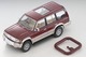 LV-N206b Mitsubishi Pajero Mid Roof Wide VR (Red/Beige) 1996 Tomytec Auto a Escala Diecast miniatura 10