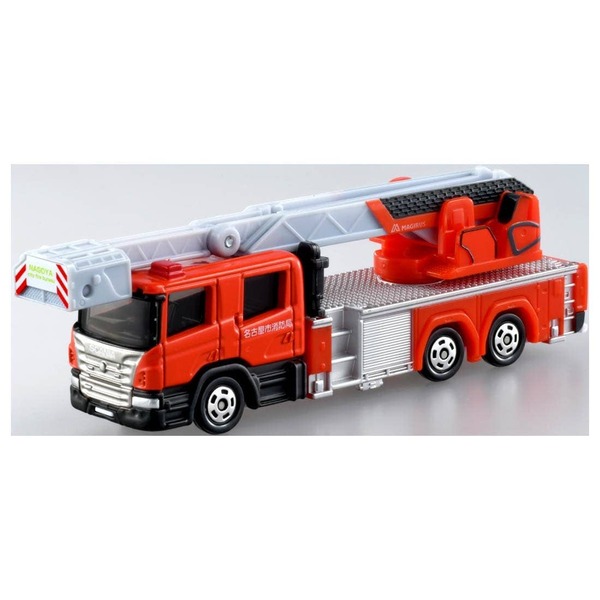 145 Nagoya City Fire Department 30m Class Tip Refraction Ladder Takara Tomy Auto a Escala Diecast - Imagen 4