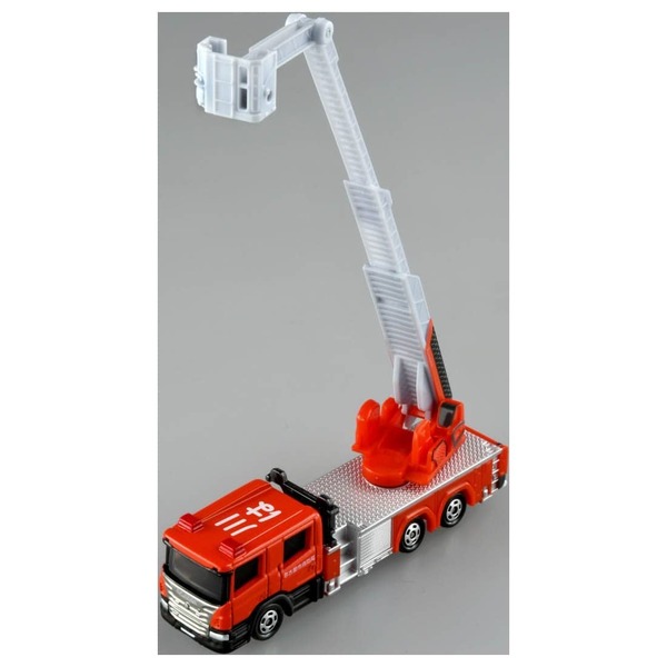 145 Nagoya City Fire Department 30m Class Tip Refraction Ladder Takara Tomy Auto a Escala Diecast - Imagen 5