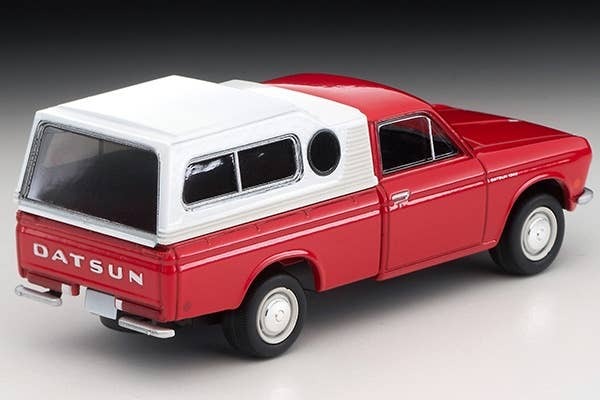 LV-194a Datsun Truck (North American specification) Red Tomytec Auto a Escala Diecast - Imagen 3