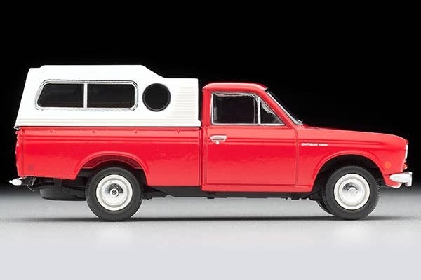 LV-194a Datsun Truck (North American specification) Red Tomytec Auto a Escala Diecast - Imagen 5