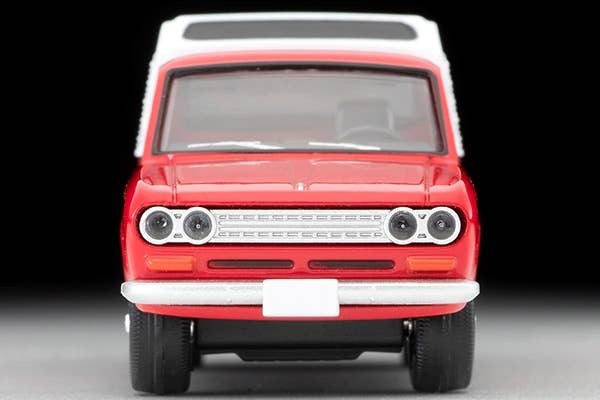 LV-194a Datsun Truck (North American specification) Red Tomytec Auto a Escala Diecast - Imagen 6