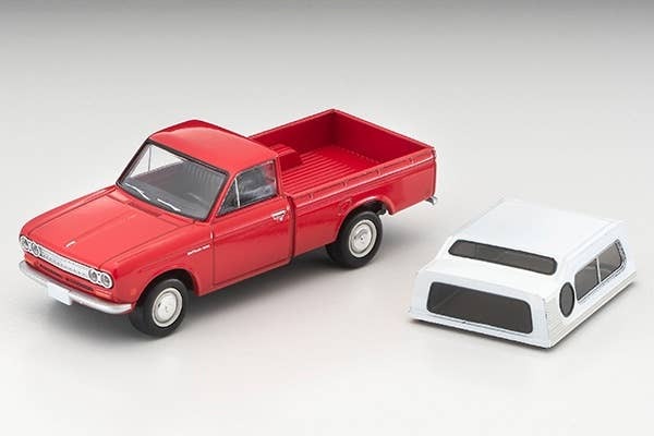 LV-194a Datsun Truck (North American specification) Red Tomytec Auto a Escala Diecast - Imagen 8