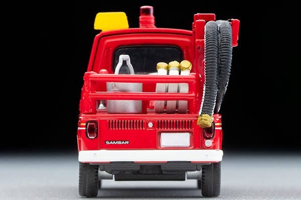 LV-68c Subaru Sambar Pump Fire Engine (with figure) Tomytec Auto a Escala Diecast - Imagen 9