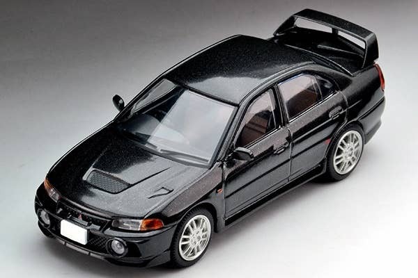 LV-N186B Lancer Evolution IV (Black) Tomytec Auto a Escala Diecast - Imagen 4