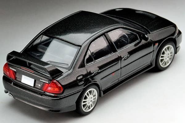 LV-N186B Lancer Evolution IV (Black) Tomytec Auto a Escala Diecast - Imagen 5