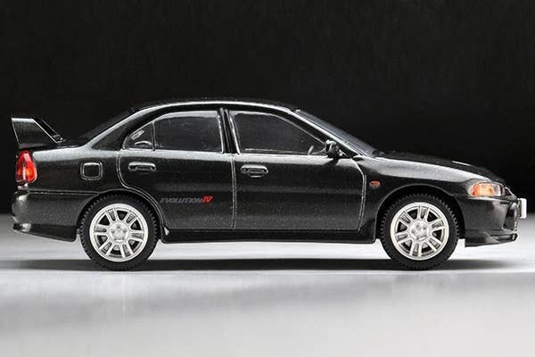 LV-N186B Lancer Evolution IV (Black) Tomytec Auto a Escala Diecast - Imagen 8