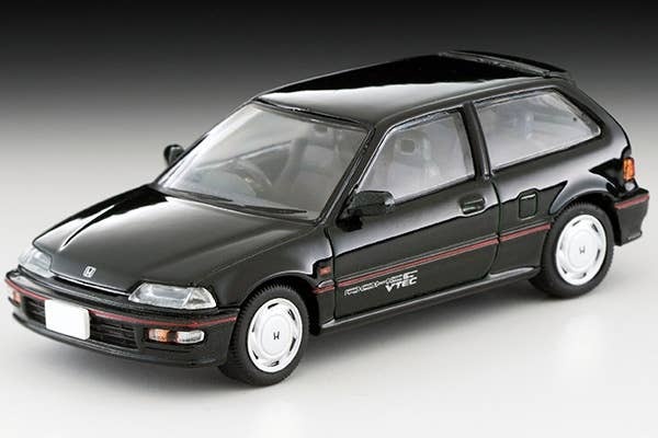 LV-N182A Honda Civic SiR-II (Green) Tomytec Auto a Escala Diecast - Imagen 2