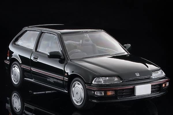 LV-N182A Honda Civic SiR-II (Green) Tomytec Auto a Escala Diecast - Imagen 5
