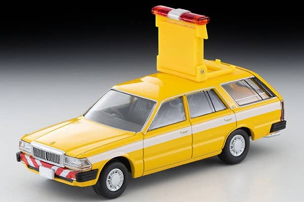 LV-N306a Nissan Cedric Van Road Patrol Car Tomytec Auto a Escala Diecast - Imagen 2