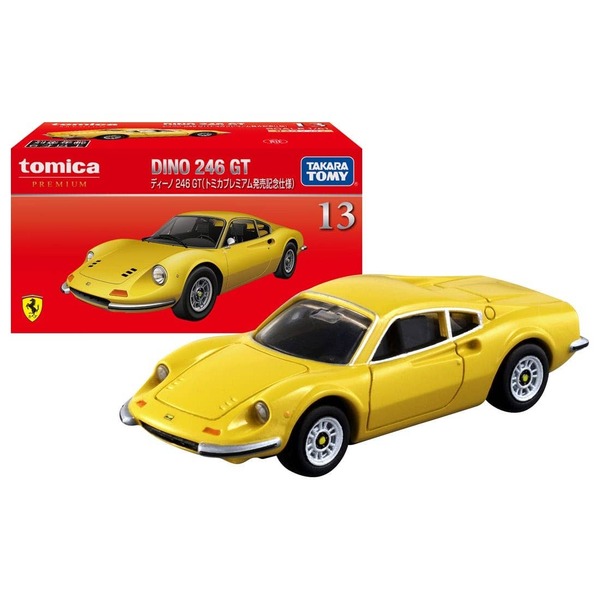 13 Dino 246GT (Anniversary of Tomica Premium) Takara Tomy Auto a Escala Diecast