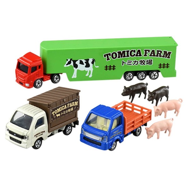 Welcome! Tomica Farm Track Set Takara Tomy Auto a Escala Diecast - Imagen 2