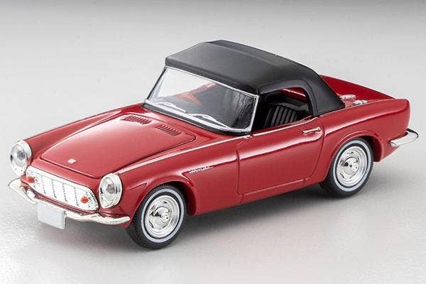 LV-199b Honda S600 Closed Top (Red) Tomytec Auto a Escala Diecast - Imagen 2