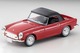 LV-199b Honda S600 Closed Top (Red) Tomytec Auto a Escala Diecast miniatura 2