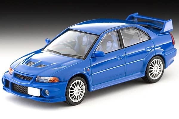 LV-N190a Lancer GSR Evolution VI (Blue) Tomytec Auto a Escala Diecast - Imagen 2