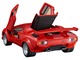 RS Lamborghini Countach LP500S Takara Tomy Auto a Escala Diecast miniatura 6
