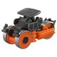 077 Hitachi Construction Machinery Macadam Roller ZC125M-5 Takara Tomy Auto a Escala Diecast miniatura 2