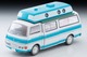 LV-N312a Nissan Caravan Camper (White/Light Blue) 73 Year Tomytec Auto a Escala Diecast miniatura 2