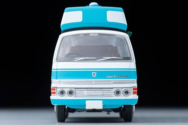 LV-N312a Nissan Caravan Camper (White/Light Blue) 73 Year Tomytec Auto a Escala Diecast - Imagen 6