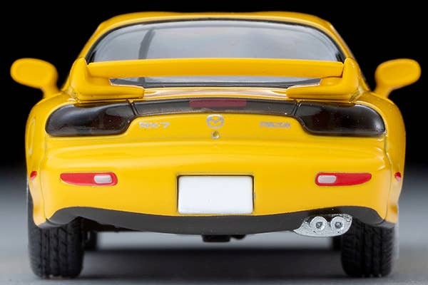 LV-N267d Mazda RX-7 Type R Bathurst R (Yellow) 2001 Model Tomytec Auto a Escala Diecast - Imagen 7
