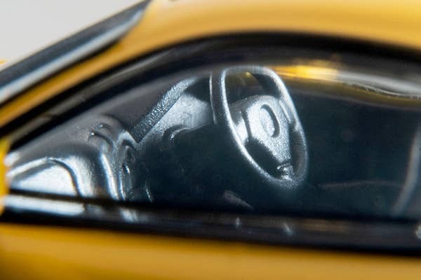 LV-N267d Mazda RX-7 Type R Bathurst R (Yellow) 2001 Model Tomytec Auto a Escala Diecast - Imagen 9