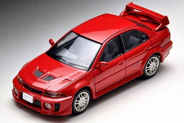 LV-N187B Lancer GSR Evolution V (Red) Tomytec Auto a Escala Diecast - Imagen 2