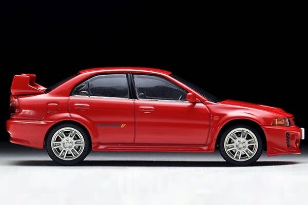 LV-N187B Lancer GSR Evolution V (Red) Tomytec Auto a Escala Diecast - Imagen 6