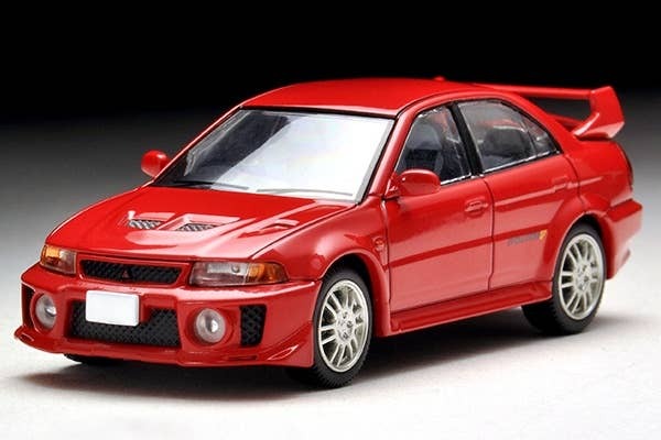 LV-N187B Lancer GSR Evolution V (Red) Tomytec Auto a Escala Diecast - Imagen 7