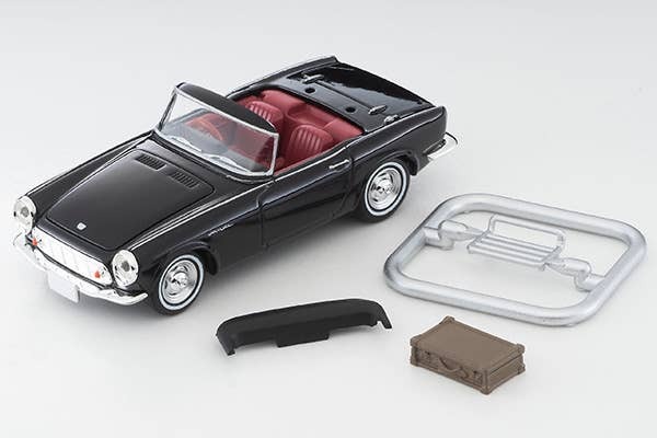 LV-199c Honda S600 Open Top (Black) Tomytec Auto a Escala Diecast - Imagen 10
