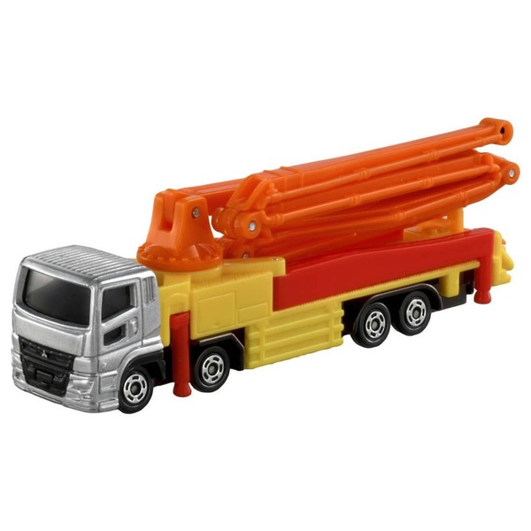 127 Mitsubishi Fuso Super Great Concrete Pump Car Takara Tomy Auto a Escala Diecast - Imagen 2