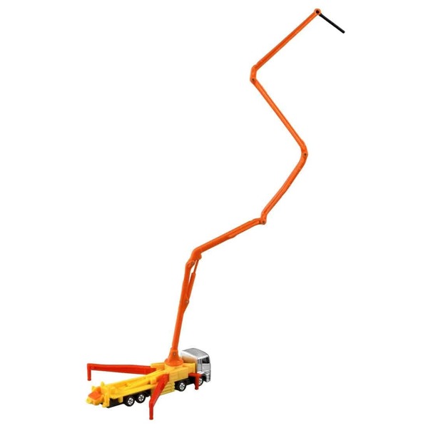 127 Mitsubishi Fuso Super Great Concrete Pump Car Takara Tomy Auto a Escala Diecast - Imagen 3