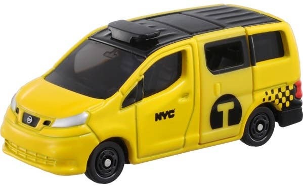 027 Nissan NV200 Taxi Takara Tomy Auto a Escala Diecast - Imagen 2